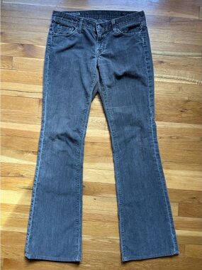 Citizens Of Humanity Washed Gray Flare Jeans